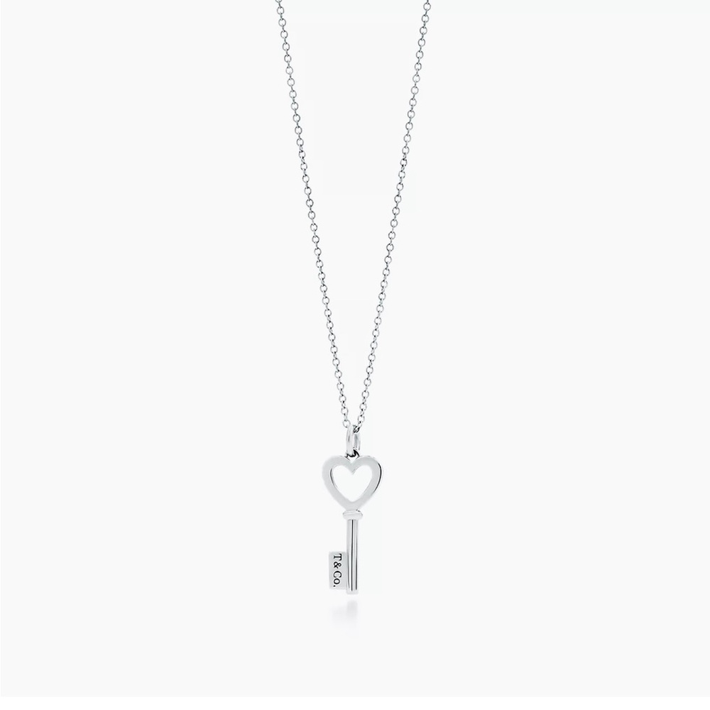 Tiffany & Co Heart Key necklace